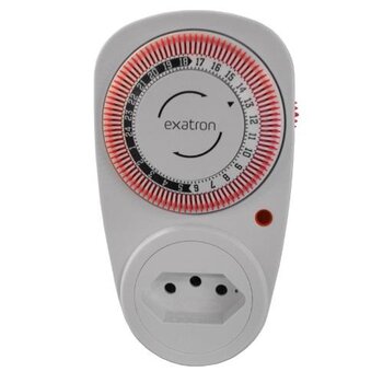 Timer Analógico Plug LETM4002 - Exatron